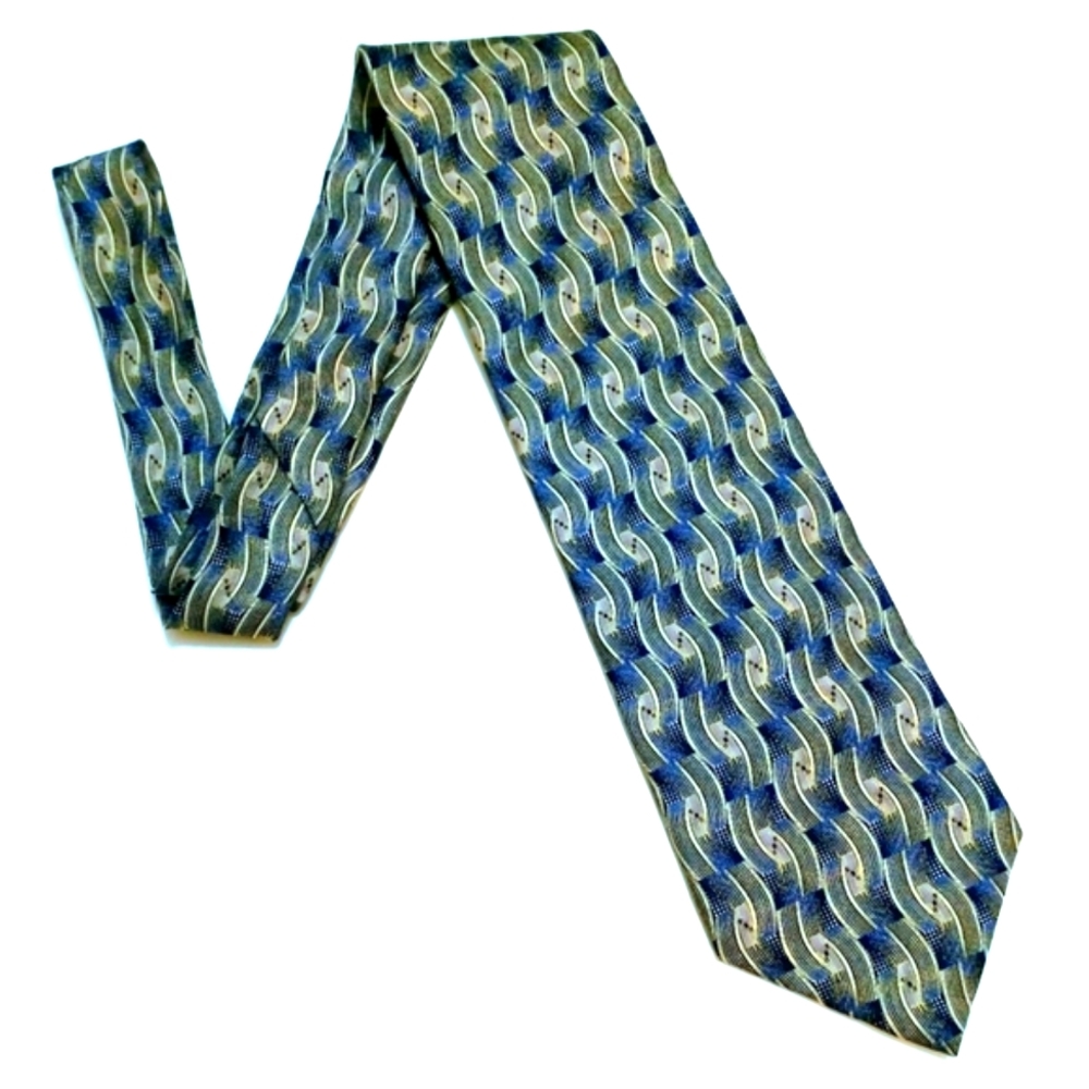 Stafford Printed SILK Neck Tie